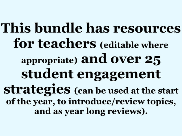 Back to School Social Studies Teacher Bundle