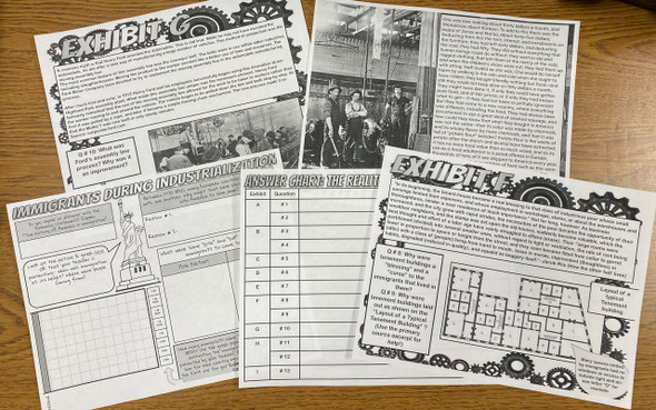 U.S. History | Immigration & Industrialization | Document Based Gallery Walk U.S. History | Immigration & Industrialization | Document Based Gallery Walk