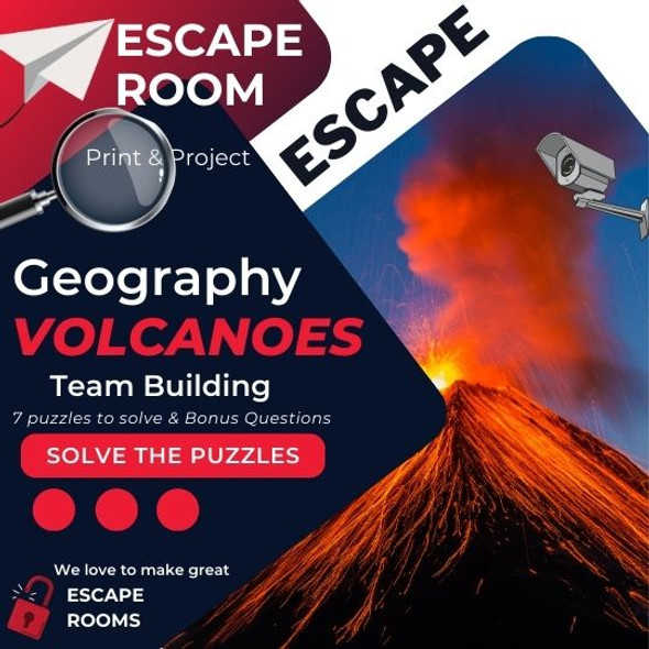 Volcanoes + Earthquakes  Escape Room 