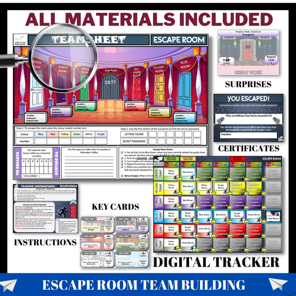 Computing - Scratch  Escape Room 