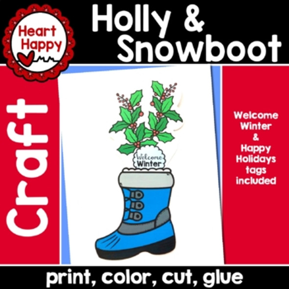 Winter Craft | Holly in Snowboots