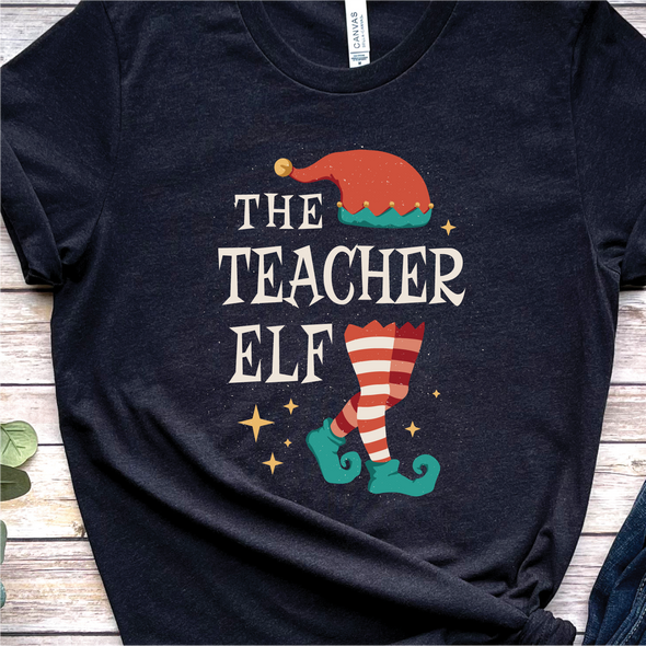 The Teacher Elf Shirt