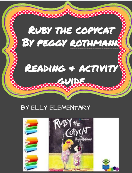 RUBY THE COPYCAT READING LESSONS WITH ACTIVITIES