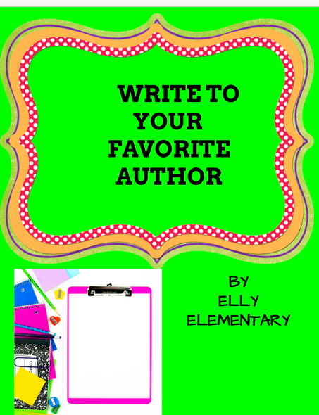 WRITE TO YOUR FAVORITE AUTHOR!