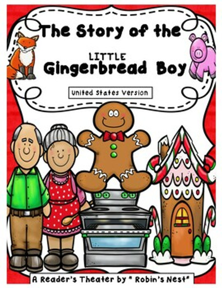 Four Folktale Reader's Theaters Based on The Gingerbread Man Story