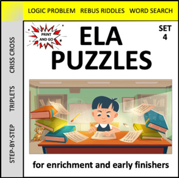 ELA Puzzles: Set 4