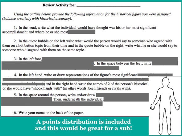 Historical Figure Review Activity