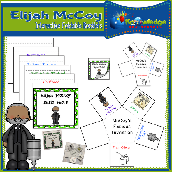 Elijah McCoy Interactive Foldable Booklets 