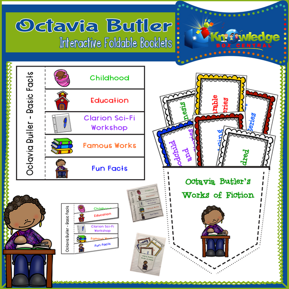 Octavia Butler Interactive Foldable Booklets 