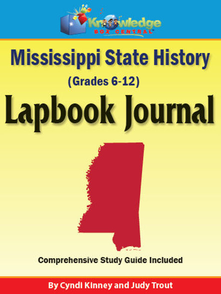 Mississippi State History Lapbook Journal 