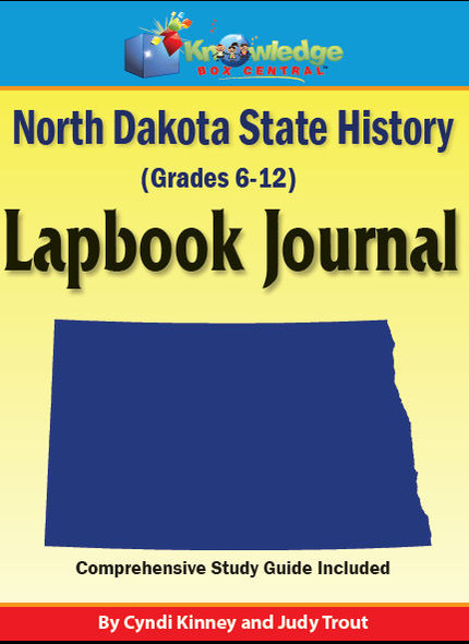 North Dakota State History Lapbook Journal 