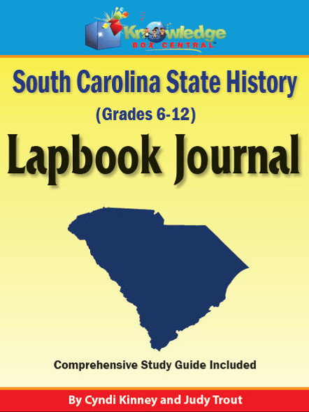 South Carolina State History Lapbook Journal 