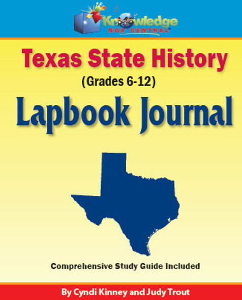 Texas State History Lapbook Journal 