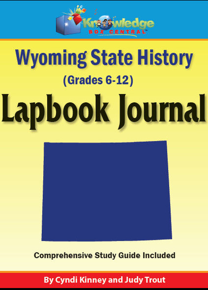 Wyoming State History Lapbook Journal 