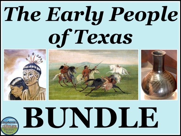 The Early People of Texas Bundle