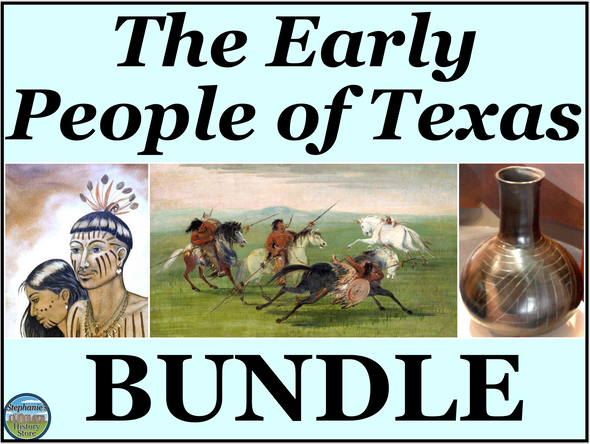 The Early People of Texas Bundle