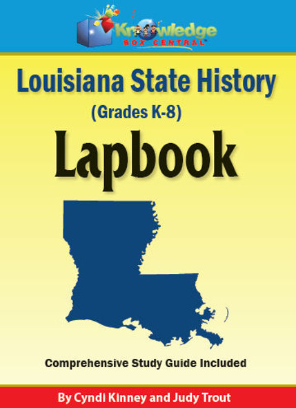 Louisiana State History Lapbook 