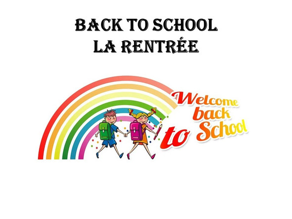 BACK TO SCHOOLLA RENTRÉE