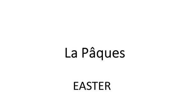 Easter Resources