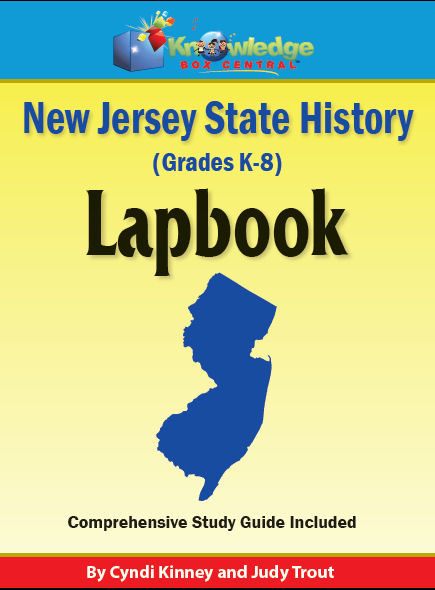 New Jersey State History Lapbook 