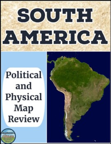 South America Map Activity