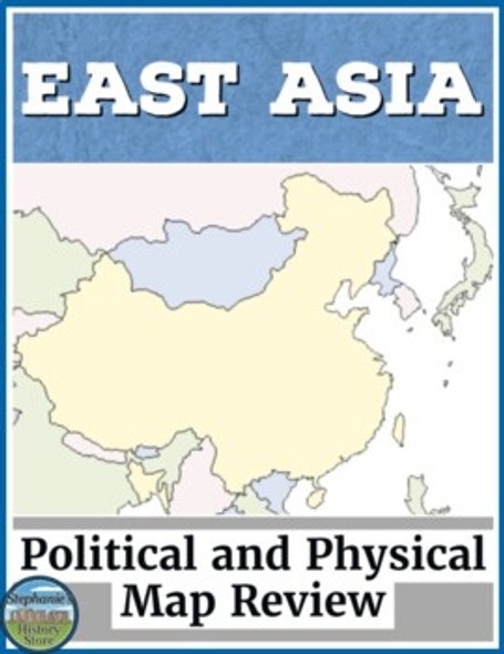 East Asia Geography Map Activity