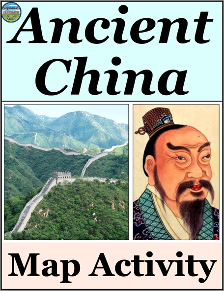 Ancient China Map Activity