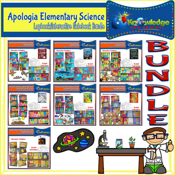 Apologia Elementary Science Lapbook BUNDLE 