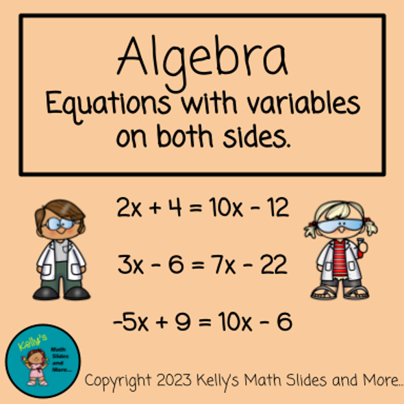 Algebraic Equations with Variables on Both Sides