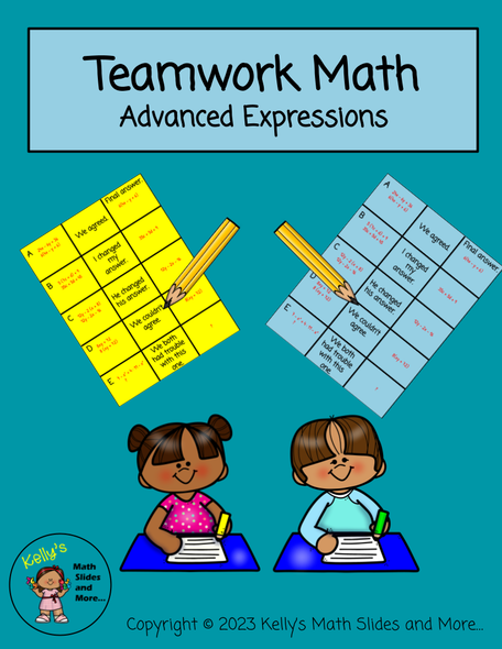 Advanced Expressions Teamwork Math