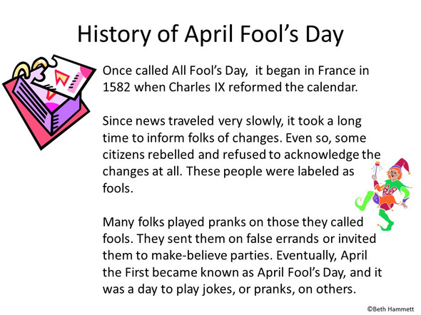 April Fool's Day