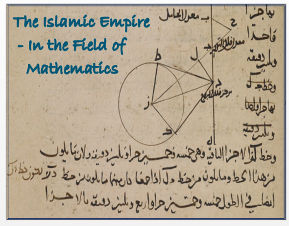 Islamic World - "In the Field of Mathematics" + Assessments