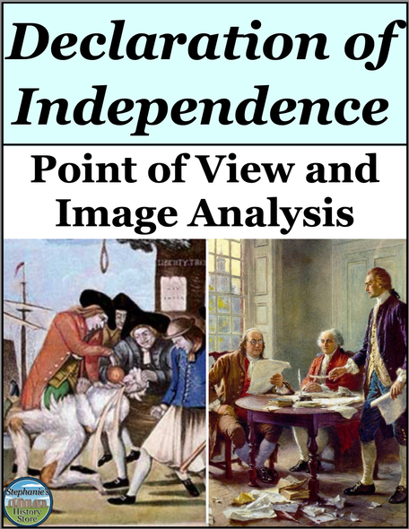 Declaration of Independence Point of View and Image Analysis