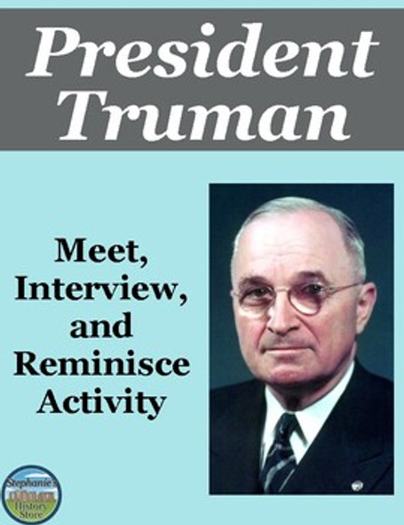 President Harry Truman Interview Activity