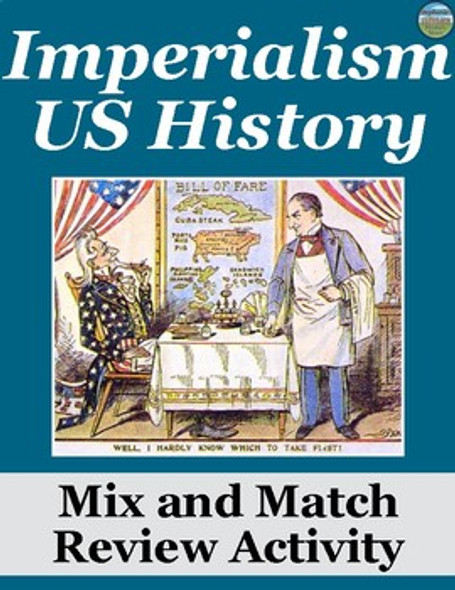 Imperialism Vocabulary Mix and Match Review US History Version