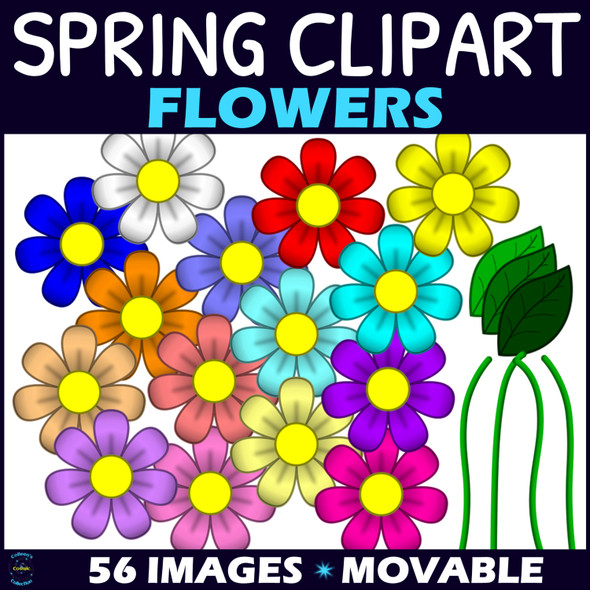 Flowers Clipart - Spring