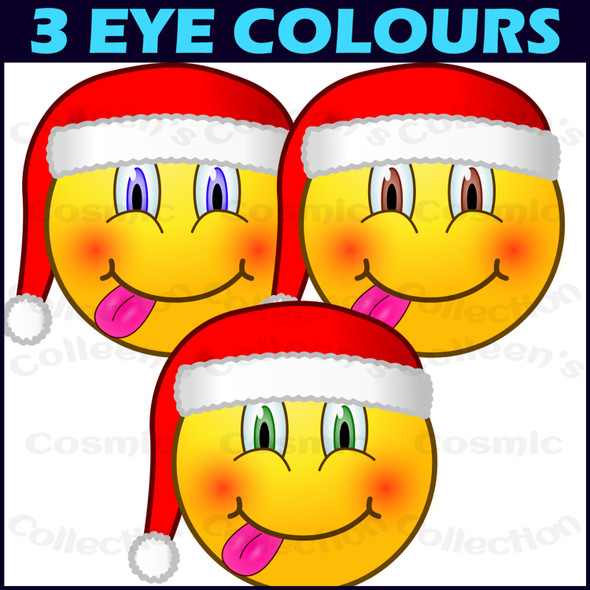 Christmas Emoji Clipart - emotions