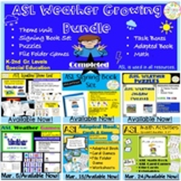 Cover for ASL Weather Bundle