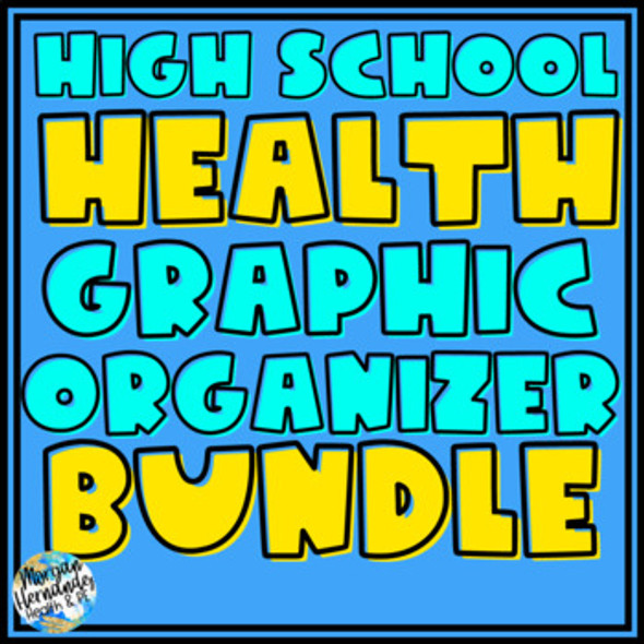 Health Graphic Organizer Bundle