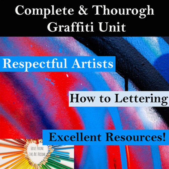 Graffiti Art & Street Art Drawing Project- Art Lesson