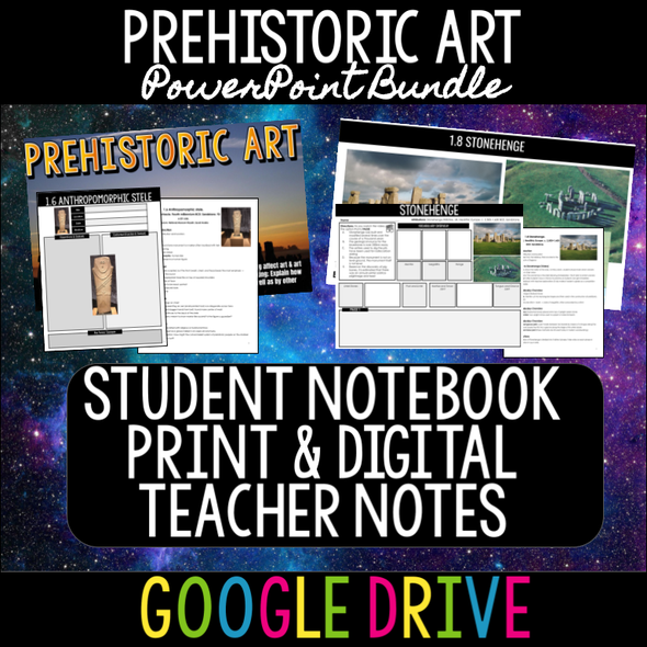 Prehistoric Art PowerPoint Bundle - AP Art History