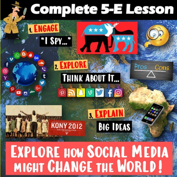 Power of Social Media 5-E Africa Lesson | Kony 2012 Viral Video | Microsoft