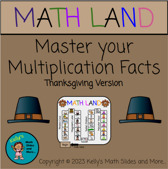 Thanksgiving Multiplication and Division Bundle