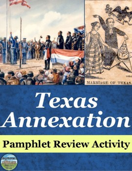 Texas Annexation Pamphlet Activity