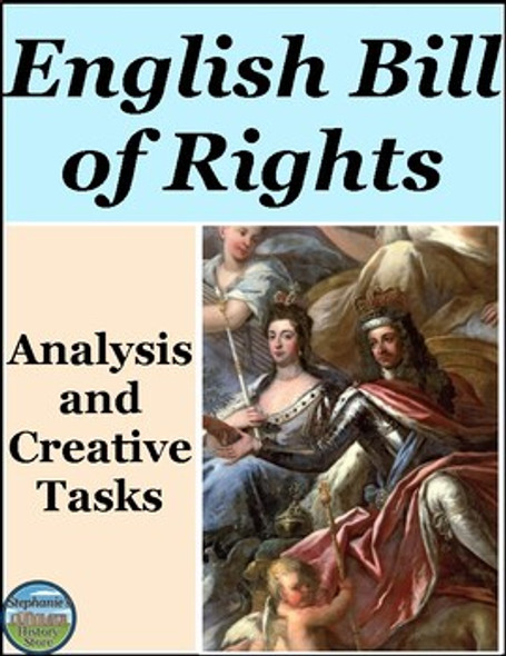 English Bill of Rights Analysis and Creative Task