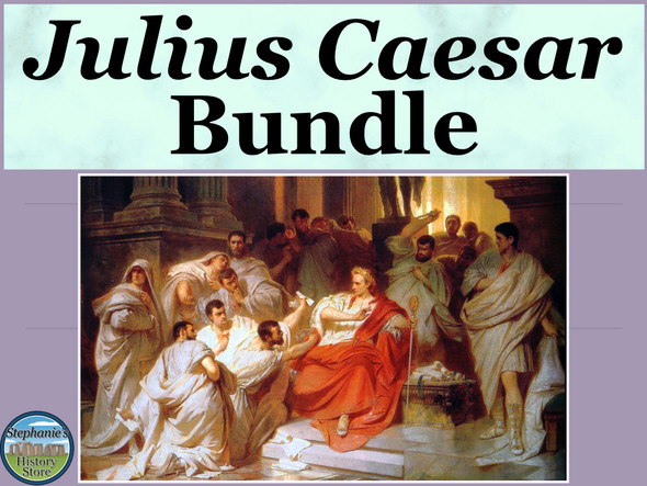 Julius Caesar Activities Bundle