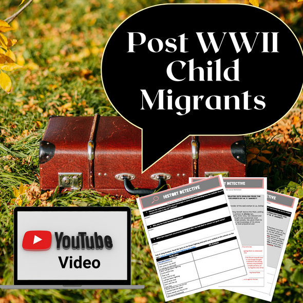 Post WWII: Child Migrants YouTube Teaching Resource