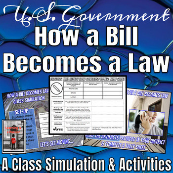 U.S. Government | Legislative Branch | How a Bill Becomes Law | Simulation