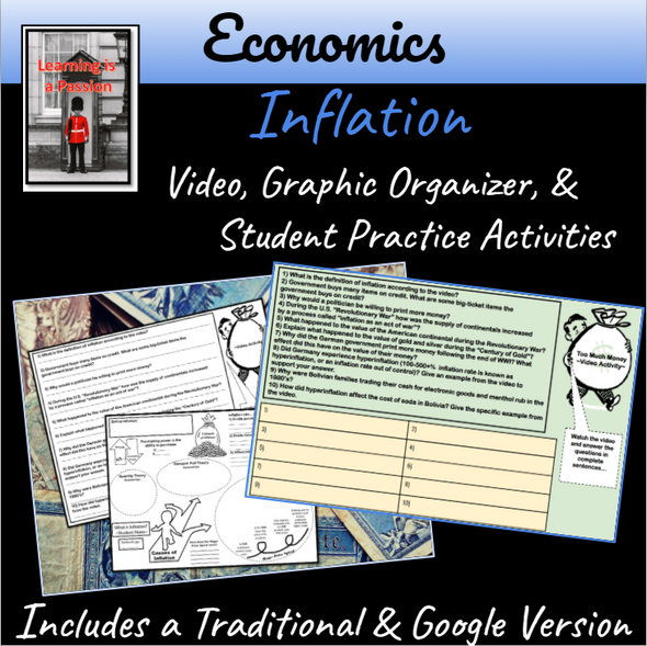 Economics: Inflation | Student Activities | Distance Learning