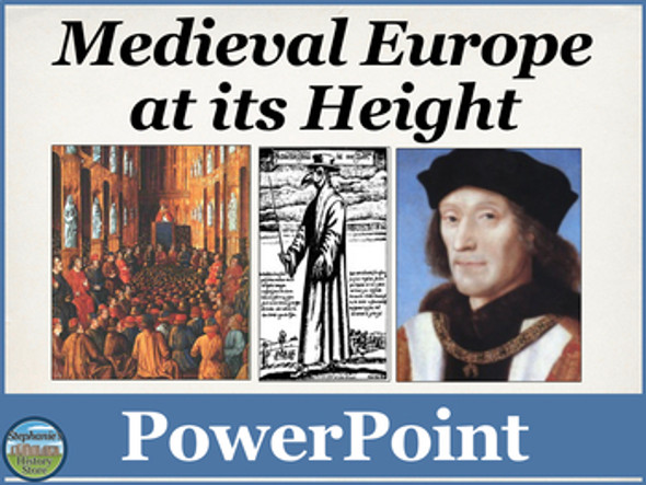 Medieval Europe at its Height PowerPoint